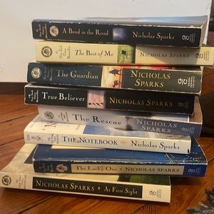 8 Nicholas Sparks books